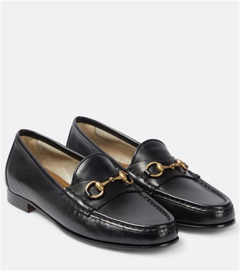 gucci 1953 horsebit with jeans|Gucci 1953 horsebit leather loafer.